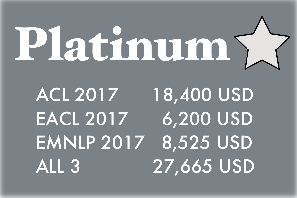 platinum sponsor pricing summary